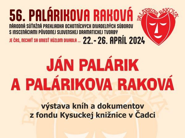 Ján Palárik a Palárikova Raková - výstava kníh a dokumentov z fondu Kysuckej knižnice