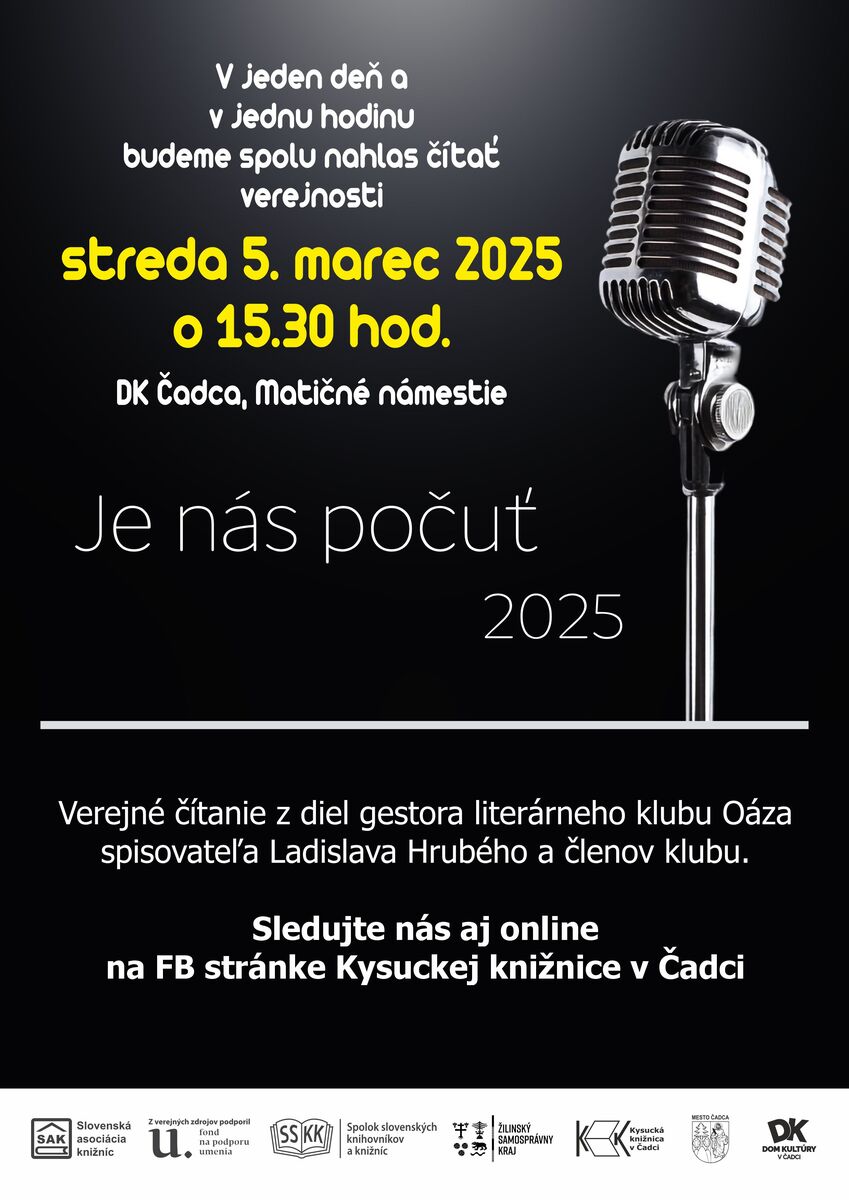 Je nas pocut 2025