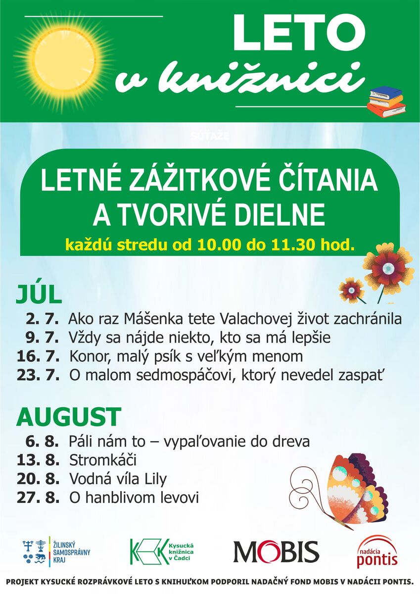 Leto v kniznici 2025 zazitkove