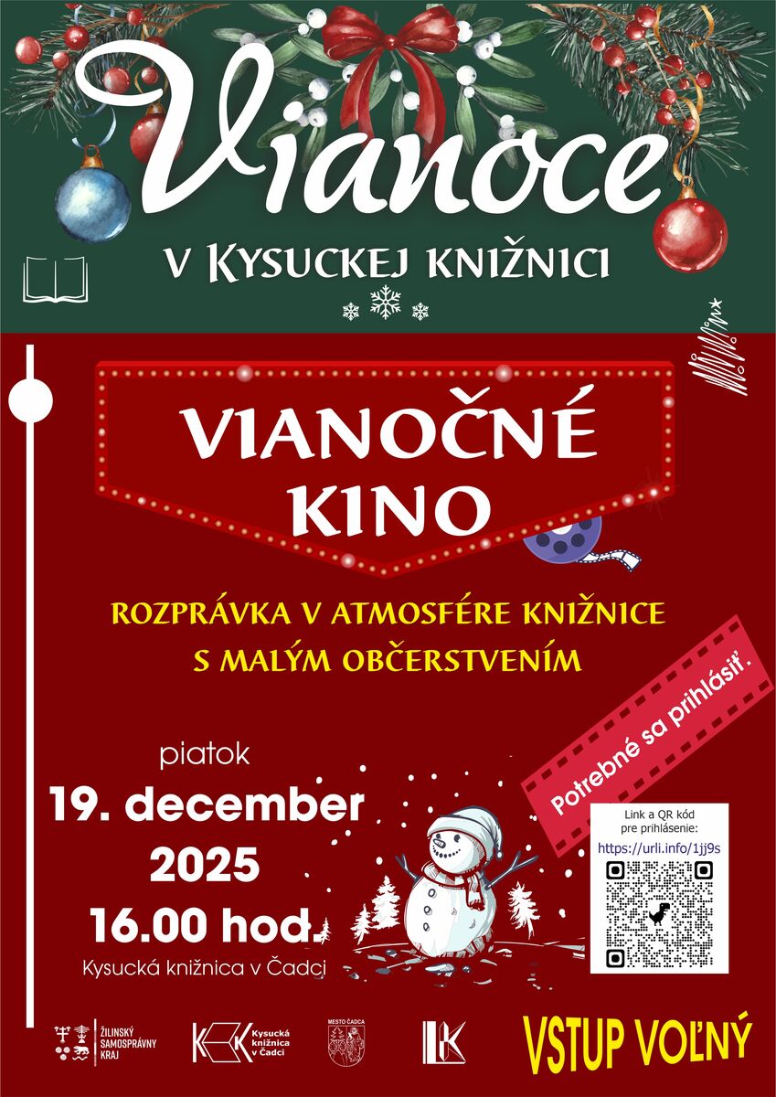 Vianoce v kniznici 2025 kino