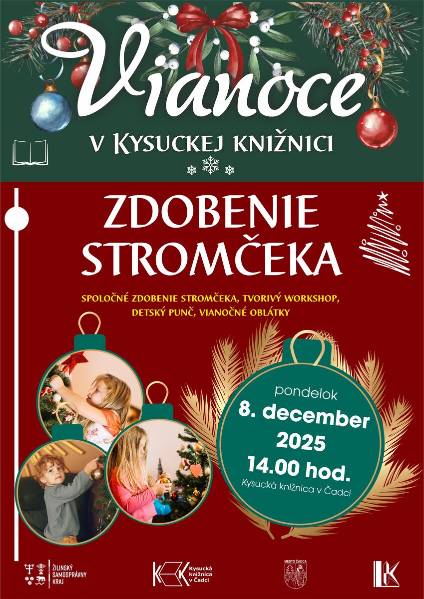 Vianoce v kniznici 2025 zdobenie