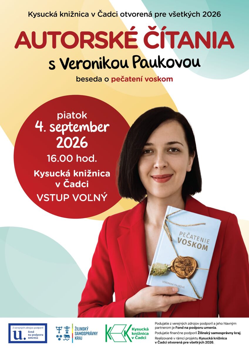 autorske citania veronika paukova 2026