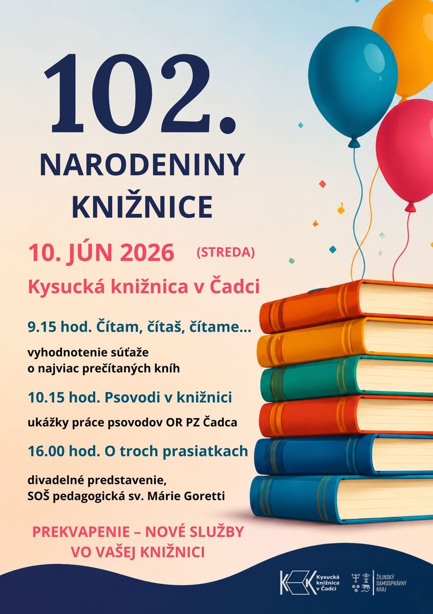 102 narodeniny kniznice