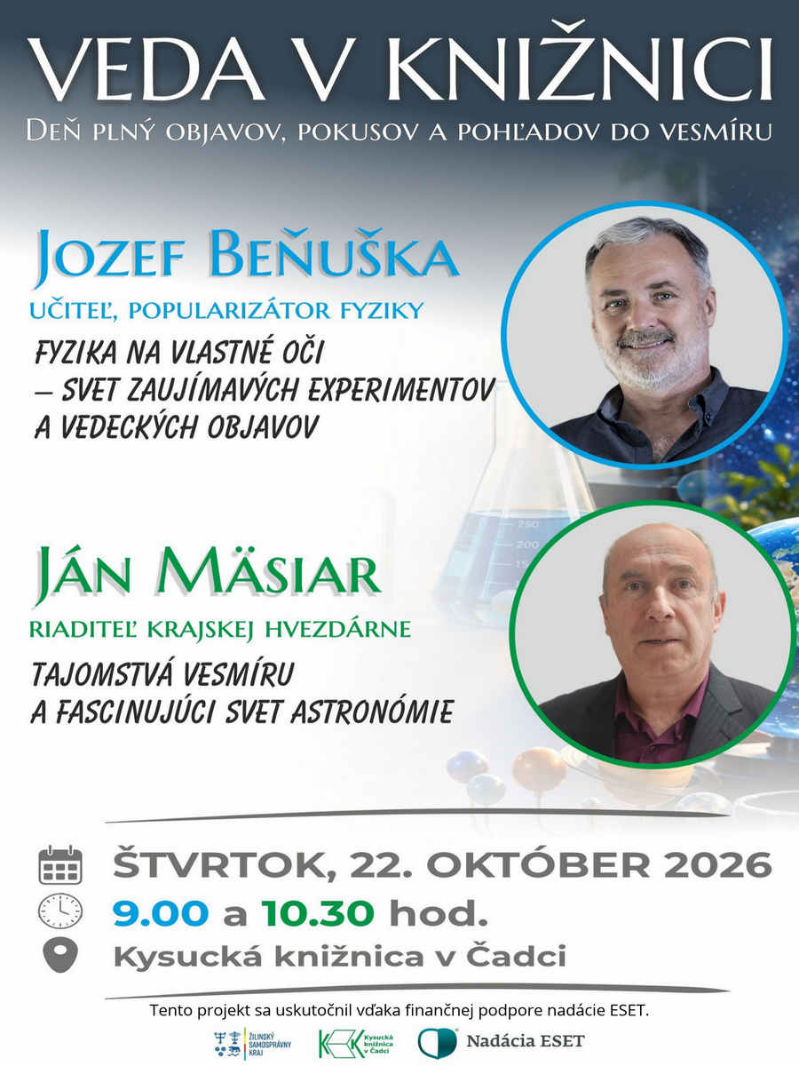 Tento projekt sa uskutocnil vdaka financnej podpore nadacie ESET
