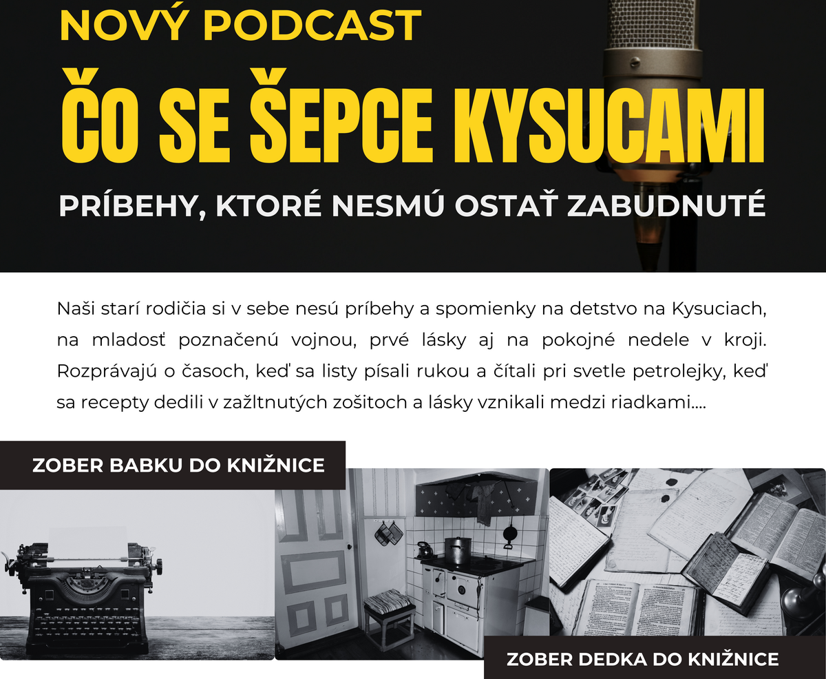 Plagát Čo se šepce Kysucami 