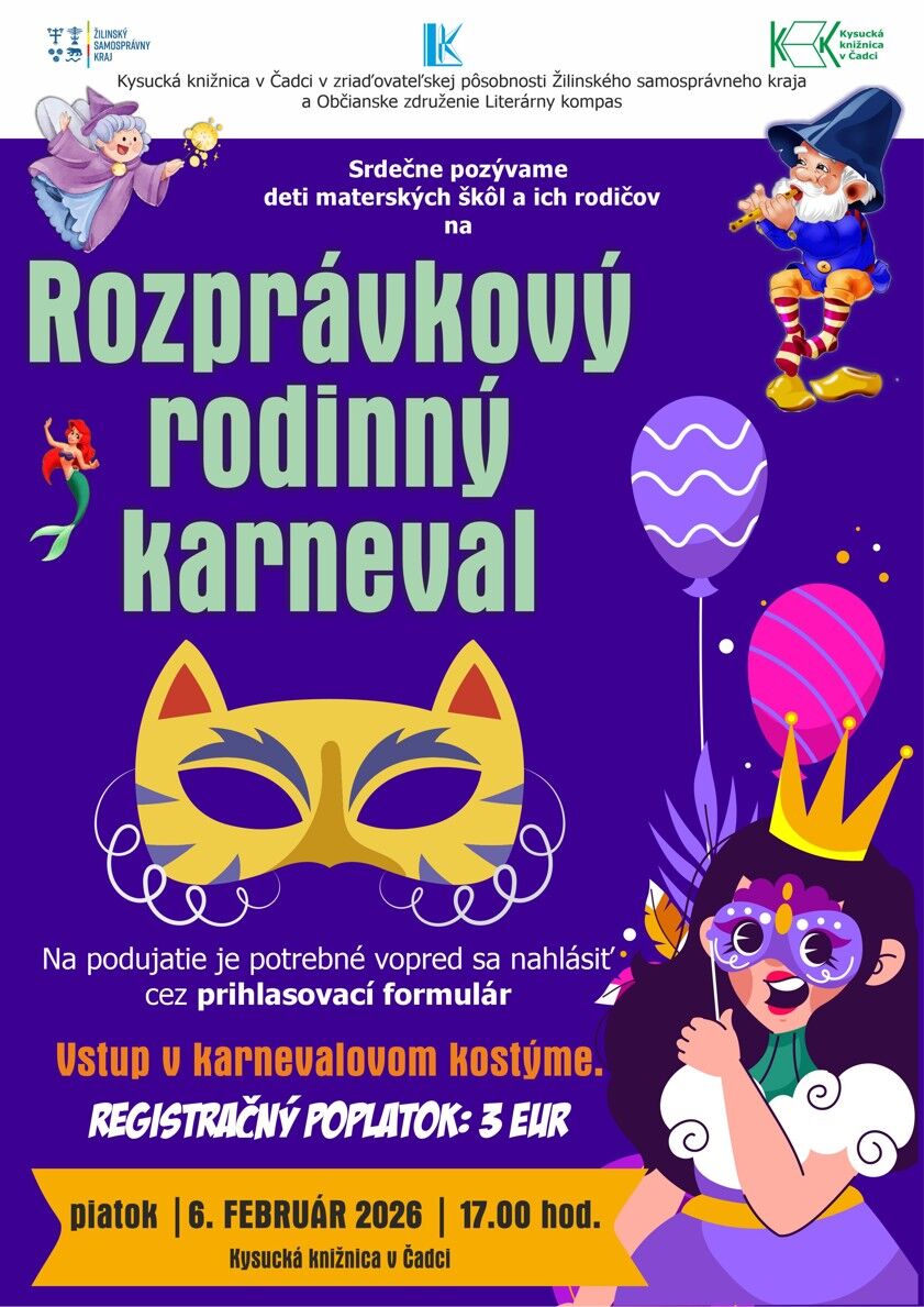 Rozpravkovy rodinny karneval 2026
