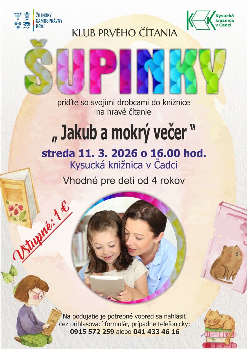 Supinky Klub prveho citania 11 3 26
