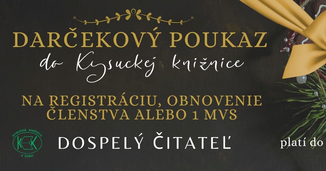 darcekovy poukaz dospely