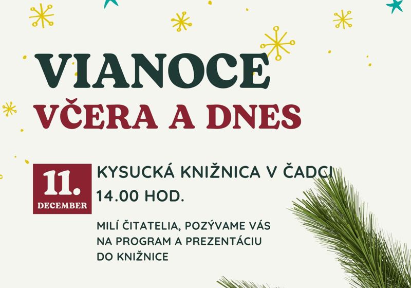 vianoce vcera a dnes