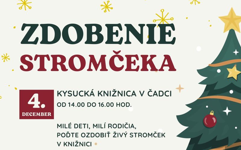 zdobenie stromceka