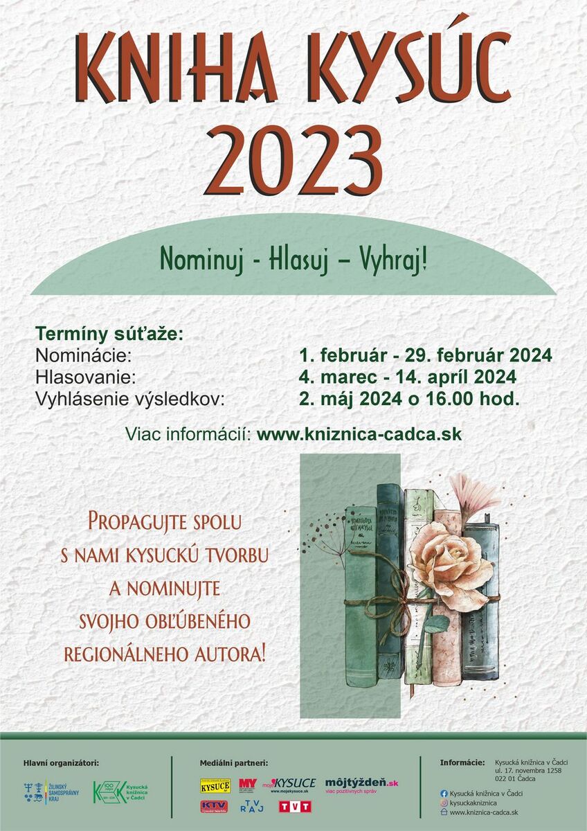 Kniha kysuc plagat 2023