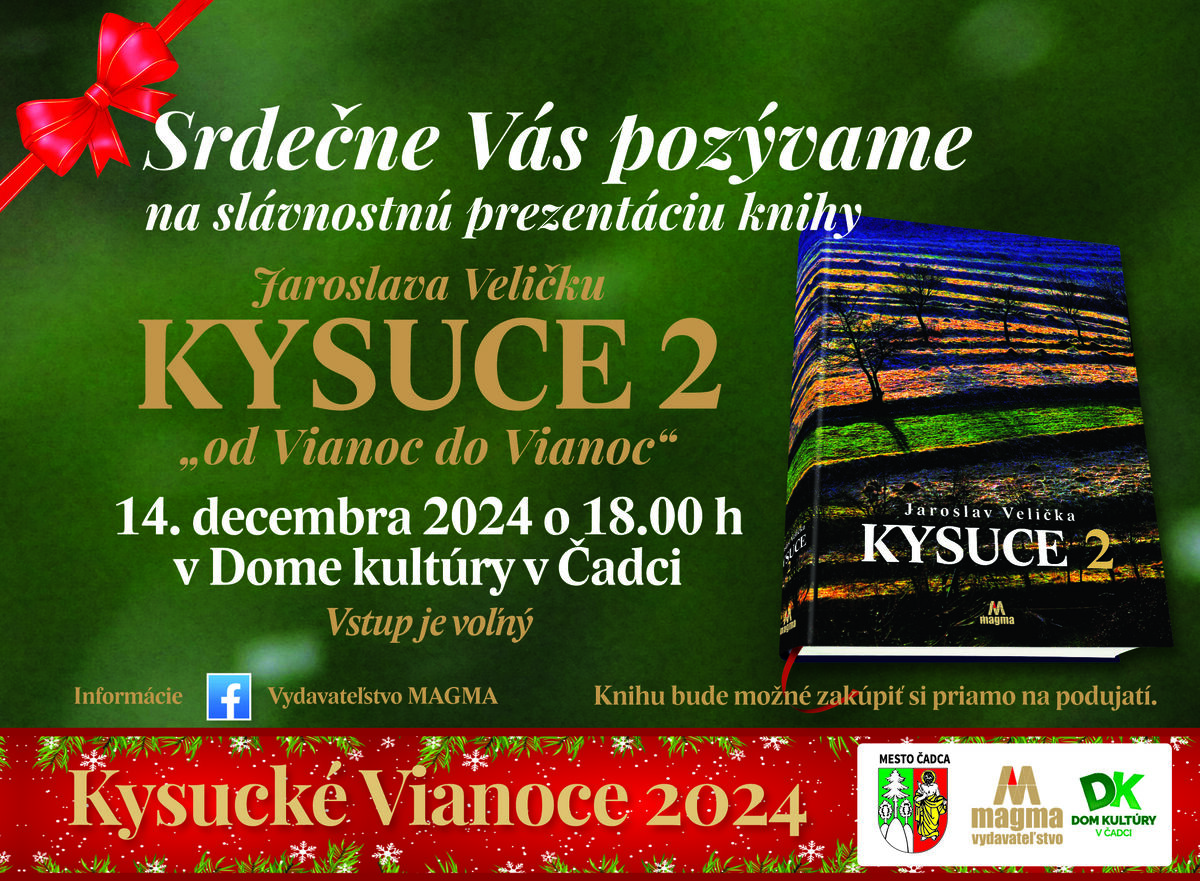 POZVANKA Uvedenie knihy KYSUCE J. Velicku
