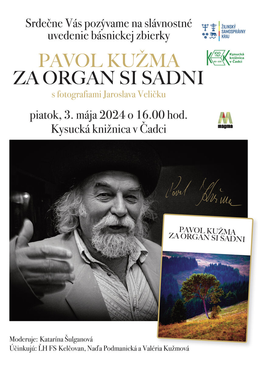 Pozvánka Za organ si sadni