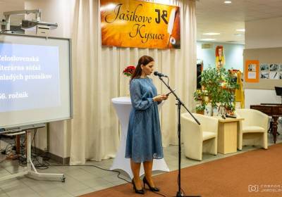 Katarína Borisova, riaditeľka Kysuckej knižnice v Čadci