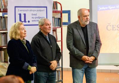 Odborna porota_Mária Batorová, Ladislav Hrubý, Igor Otčenáš