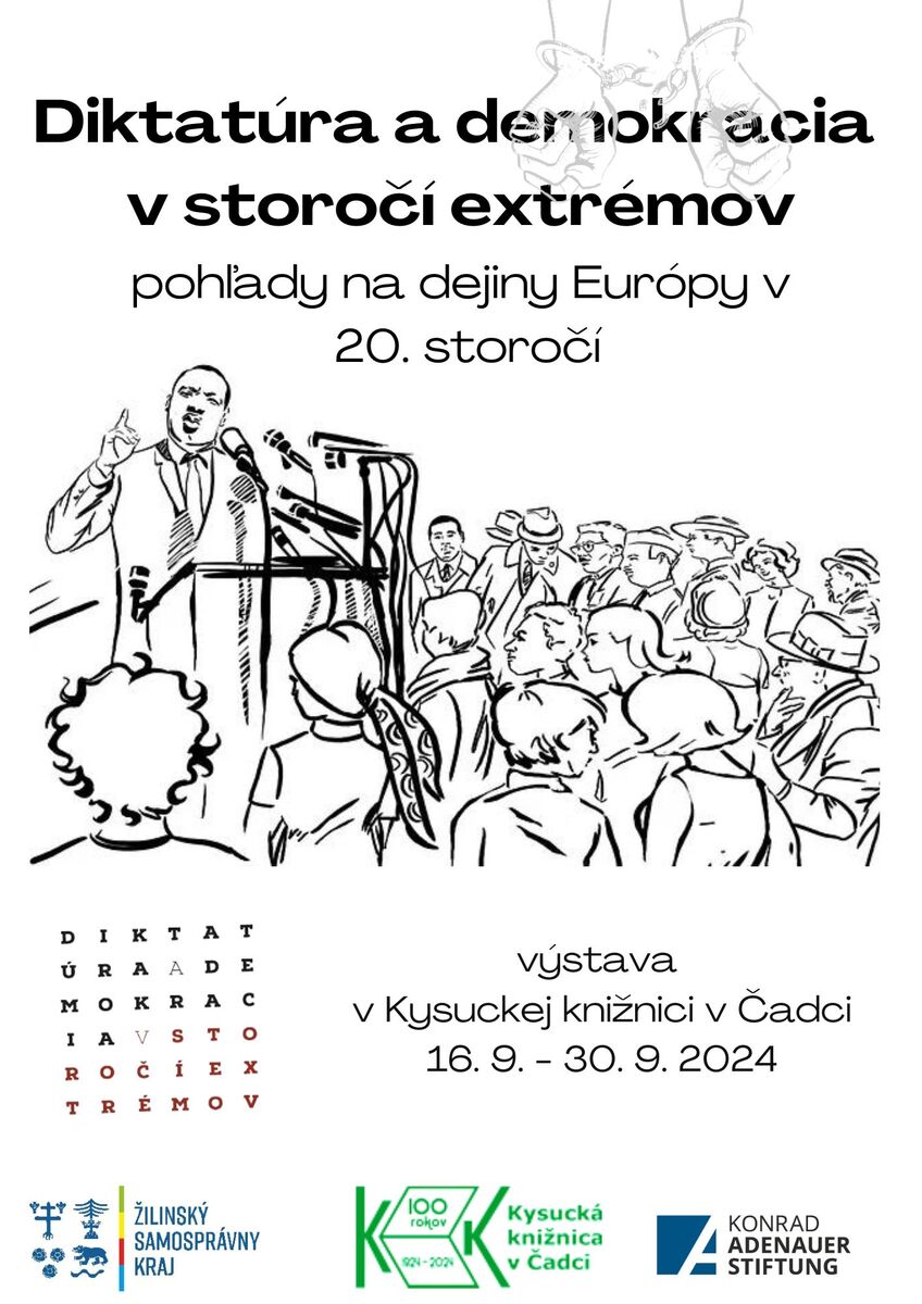 Diktatúra a demokracia v storočí extrémov plagát