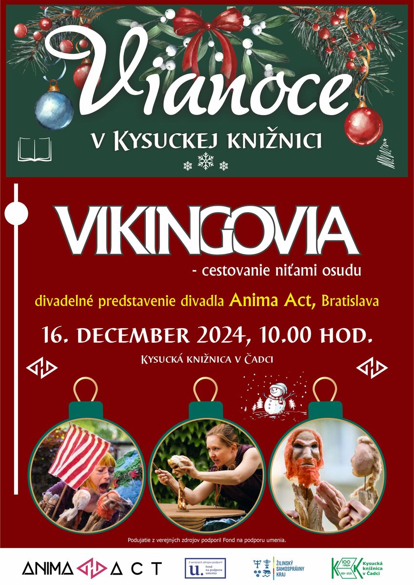 Vianoce v kniznici 2024 Vikingovia