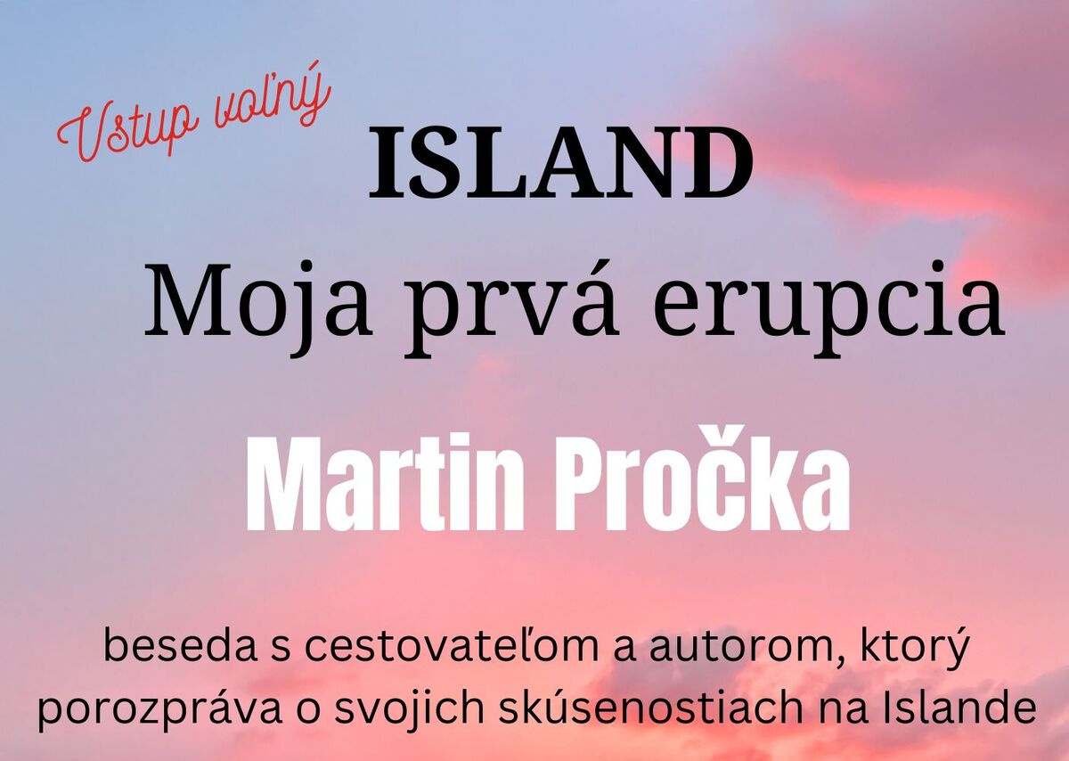 Island Moja prvá erupcia uvodna
