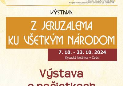 Z Jeruzalema ku všetkým národom - výstava