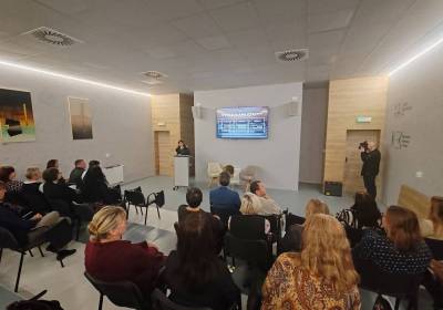 Riaditeľka Kysuckej knižnice v Čadci Ing. Mgr. Katarína Borisová