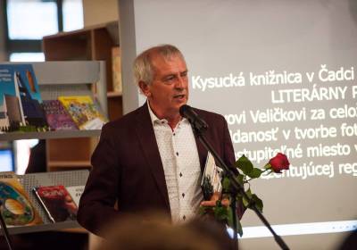 Ocenenie Literárny počin Jaroslavovi Veličkovi