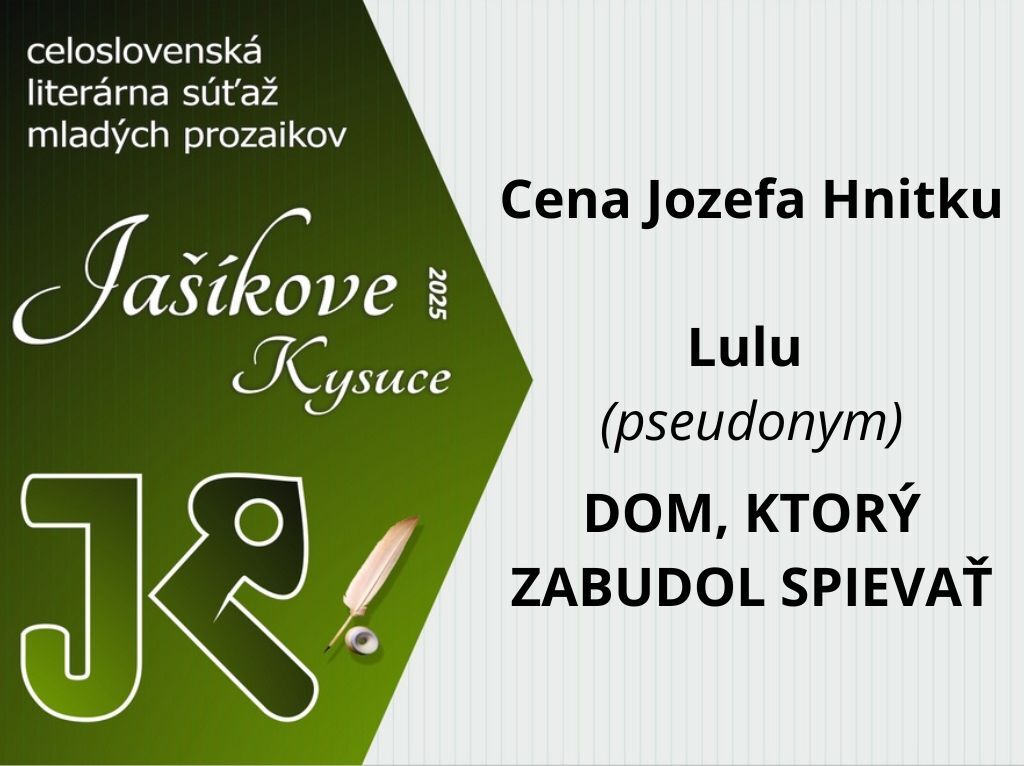 JK25 nahravky cena jozefa hnitku
