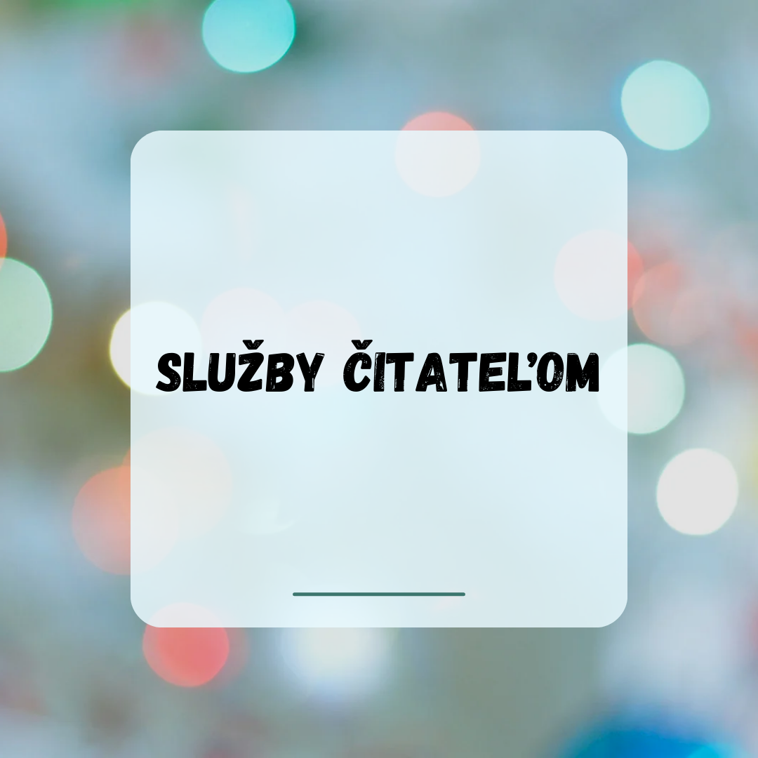 sluby citatelom