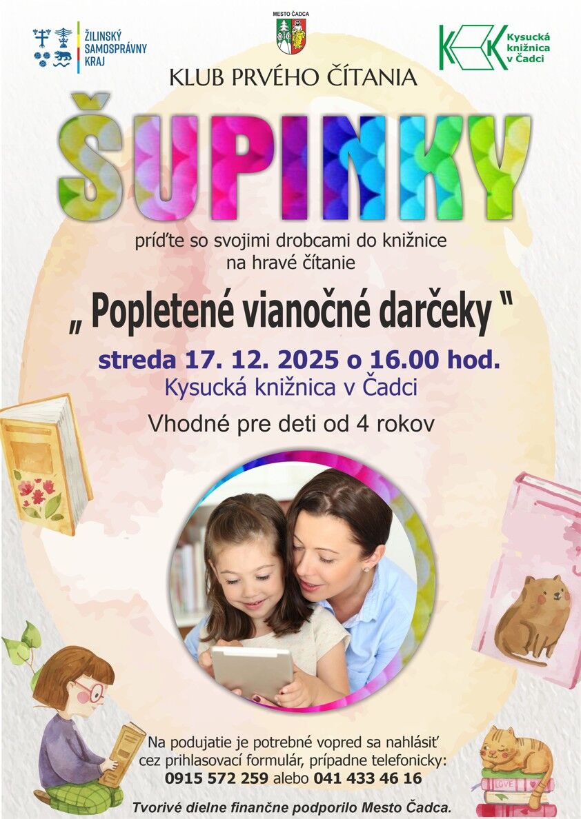 Supinky Klub prveho citania vianoce1